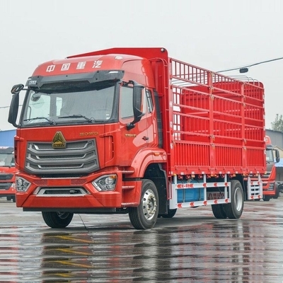Medium Duty 220HP Sinotruk HOWo N5W 4X2 6.7m Warehouse Grid Truck with 360° Rear Camera