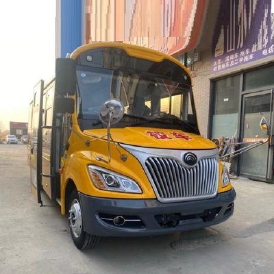 Primary School Students' Ideal Transportation Used School Bus with Manual Transmission