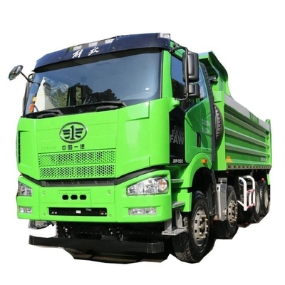 Exported Second-Hand Faw Jiefang J6P 8X4 350HP Dump Truck with EURO 2/3/4/5/6 Emission