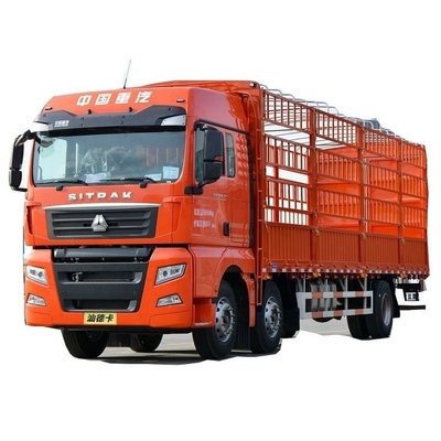 Second-Hand Sinotruk SITRAK G7 330hp 6X2 8.6m Grid-Type Truck Fence Truck