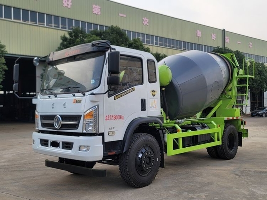 Customized 6 Square 4x2 Drive Concrete Small Mixing Truck with 95kw Power
