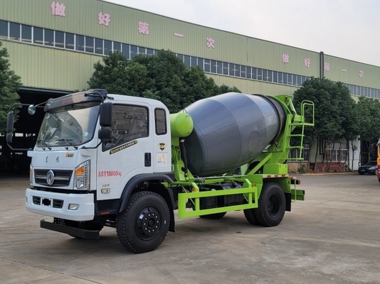 Customized 6 Square 4x2 Drive Concrete Small Mixing Truck with 95kw Power