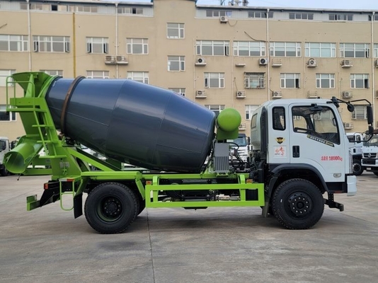 Customized 6 Square 4x2 Drive Concrete Small Mixing Truck with 95kw Power