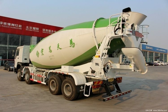 9.726L Engine Capacity National Heavy Duty Truck HOWO 8X4 Concrete Mixer Truck for Your