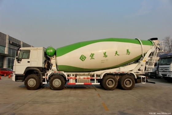 9.726L Engine Capacity National Heavy Duty Truck HOWO 8X4 Concrete Mixer Truck for Your