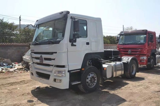 Half a row Diesel Used SinotruK haow 371 Tractor Head Refurbished Tractor Special Car
