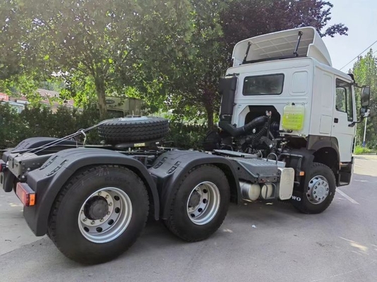 Half a row Diesel Used SinotruK haow 371 Tractor Head Refurbished Tractor Special Car