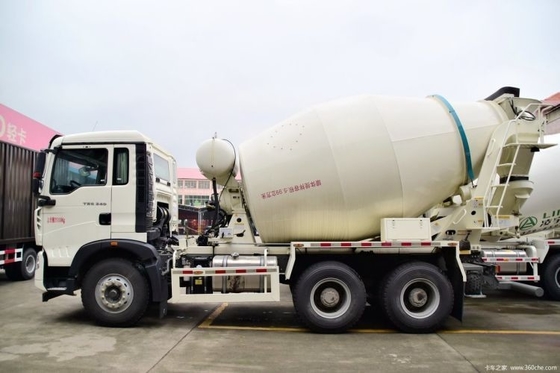 Manufacturing Plant HOWO T5G 340 Horsepower 6X4 5.99 Square Concrete Mixer Truck