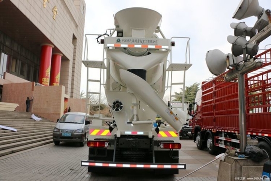 HOWO T5G 340HP 8X4 Square Concrete Mixer Truck with Euro 2/3/4/5 Emission Standard