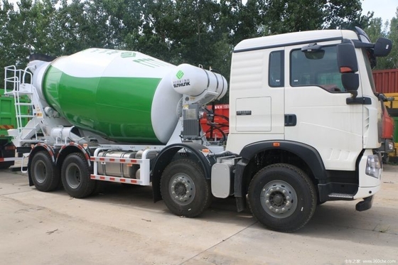 Sinotruk HOWO TX6 340 HP 8X4 7.98m3 Concrete Mixer Truck for Your Construction Needs