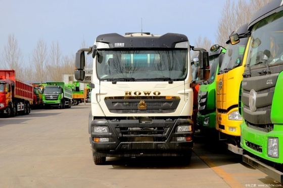 7.98 Square Concrete Mixer Truck with 6x4 8x4 Chassis Sinotruk HOWO TX 350 HP Diesel Fuel