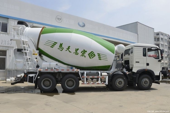 Sinotruk HOWO TX6 340 HP 8X4 7.37 Square Concrete Mixer Truck for Customer's Requirement