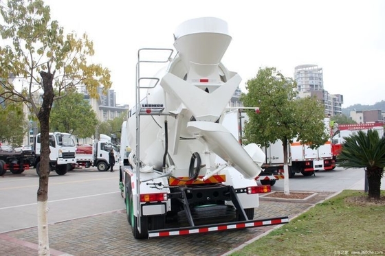 340 HP 8X4 7.99 Square Concrete Mixer Truck Hauman H5 6.8L Diesel Fuel Engine Capacity