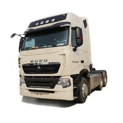 7100x2496x3958mm Boutique HOWO HOWO T7H 6*4 Tractor Truck with Manual Window