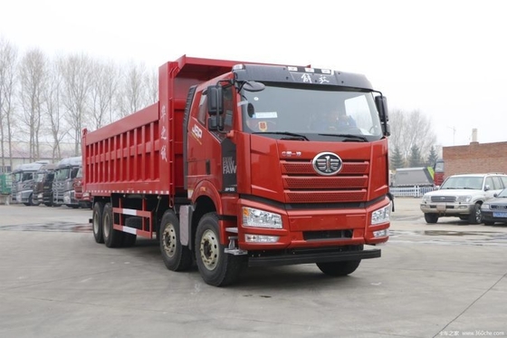 FAW Jiefang J6P Heavy Truck 500HP 8X4 8m Dump Truck with Fuel Tank Capacity 300-400L