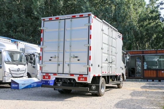 Beiqi Foton 158HP 4X2 4.14m Single-Row Van Light Truck Stock Hot Fukuda Omark S1 Chang Ying Version