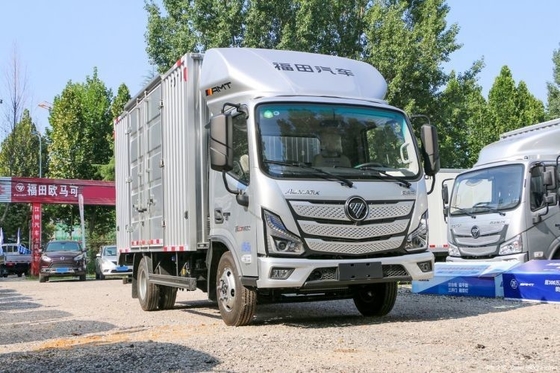 Beiqi Foton 158HP 4X2 4.14m Single-Row Van Light Truck Stock Hot Fukuda Omark S1 Chang Ying Version