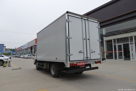 Manual Transmission Dayun Opulli 116HP 4X2 Wide Body 4.12m Single Row Van Light Truck