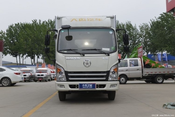 Manual Transmission Dayun Opulli 116HP 4X2 Wide Body 4.12m Single Row Van Light Truck