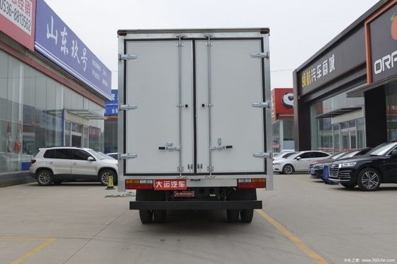 Manual Transmission Dayun Opulli 116HP 4X2 Wide Body 4.12m Single Row Van Light Truck