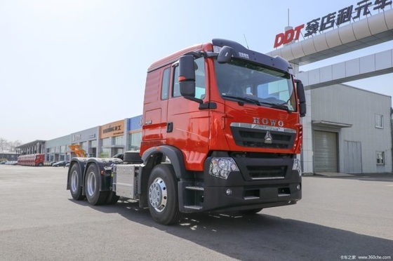 Used SinotruK HOWO TX7 Heavy Truck LNG CNG 4*2 Traction Truck Logistics Transport Vehicle
