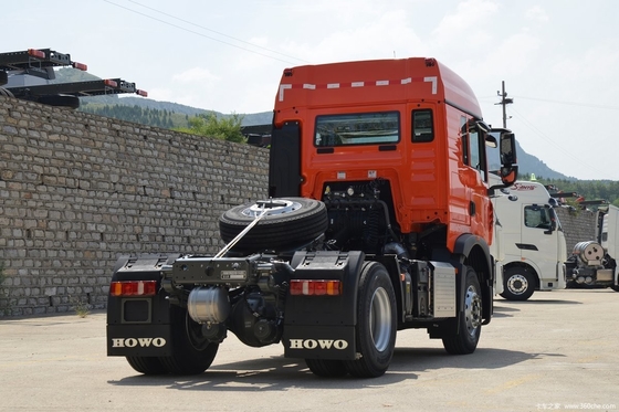 0 km SinoTRUK HOWO TX7 6X4 4X2 6X2 CNG LNG Tractor with Cruise Control and 6 Cylinders