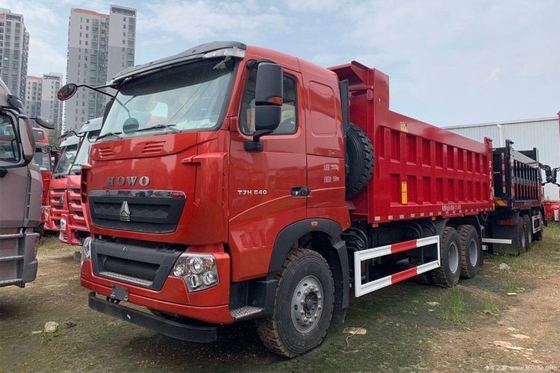 31-40T Capacity National Heavy Truck HOWO TH7 6X4 6 Meters Dump Truck with 510 Horsepower