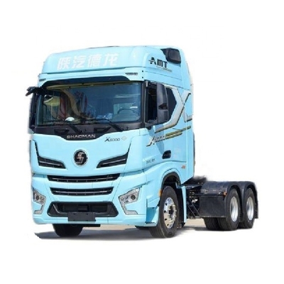 Shaanxi Qi Delong X6000 4*2 6*6 6*4 371 375 CNG LNG Traction Truck with Transmission