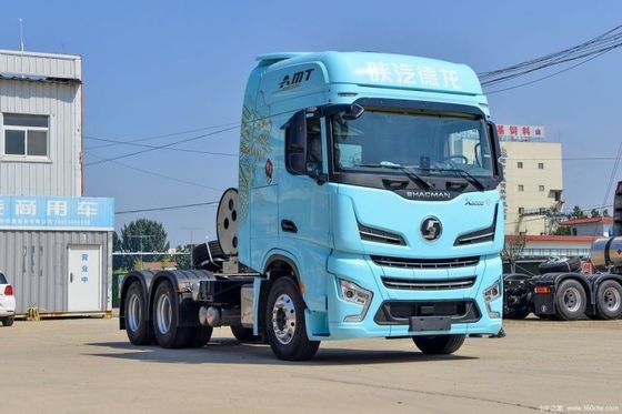 Shaanxi Qi Delong X6000 4*2 6*6 6*4 371 375 CNG LNG Traction Truck with Transmission