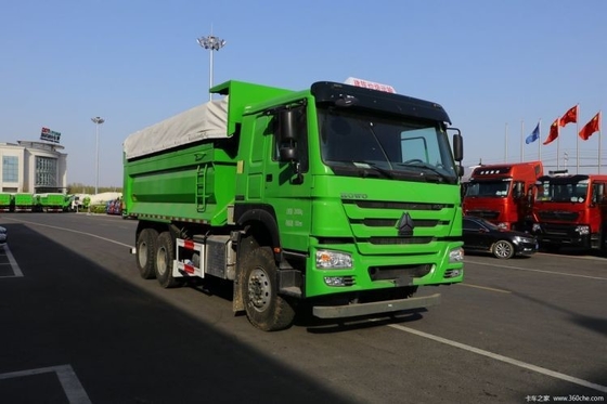 10-15T Used HOWO Heavy Truck 340HP 6X4 8X4 375HP Environmental Dump Truck with Consumption