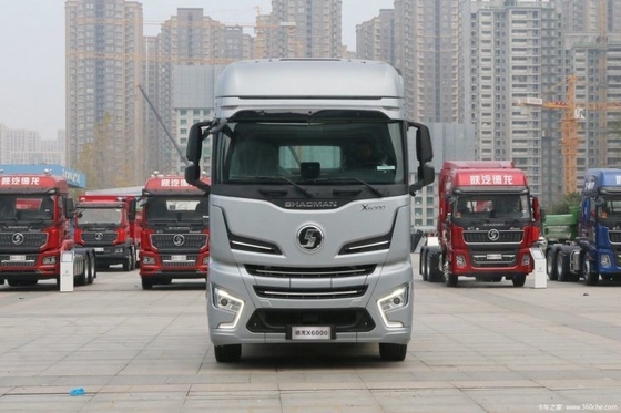 Automatic Transmission Boutique Shaanxi Qi Delong X6000 6X4 4X2 6X2 CNG LNG Tractor
