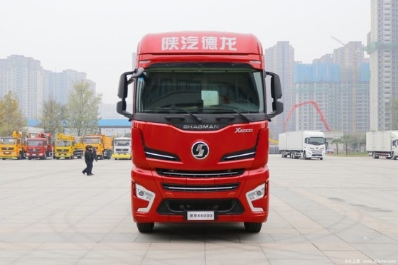 Shaanxi Qi Delong X6000 6X4 4X2 6X2 CNG LNG Tractor with ABS and Normal Cruise Control