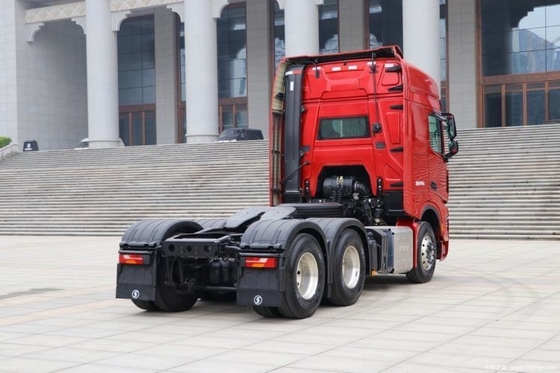 Shaanxi Qi Delong X6000 6X4 4X2 6X2 CNG LNG Tractor with ABS and Normal Cruise Control