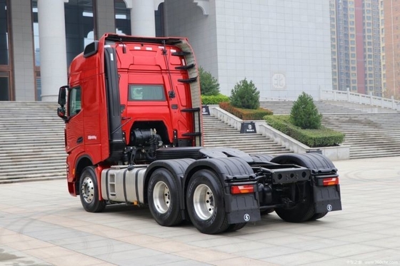 Shaanxi Qi Delong X6000 6X4 4X2 6X2 CNG LNG Tractor with ABS and Normal Cruise Control