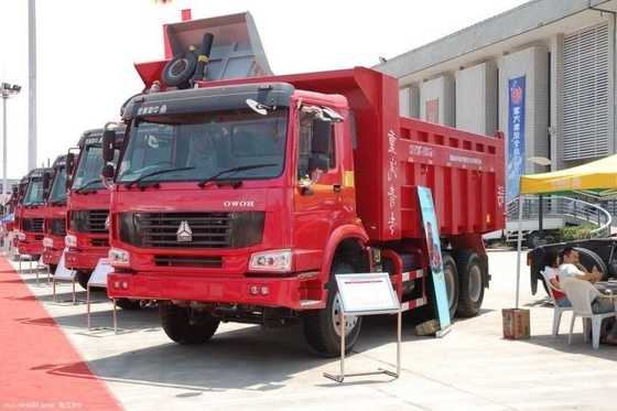 Multimedia System National Heavy Truck Used HOWO 6X4 371HP Environmental Dump Truck