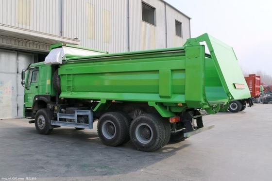 Multimedia System National Heavy Truck Used HOWO 6X4 371HP Environmental Dump Truck