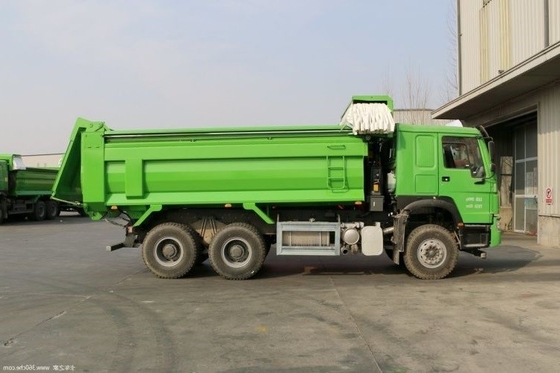Multimedia System National Heavy Truck Used HOWO 6X4 371HP Environmental Dump Truck