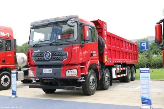 Delong X3000 8X4 6x4 8.4m Dump Truck Automatic Air Conditioner Engine Capacity 8L