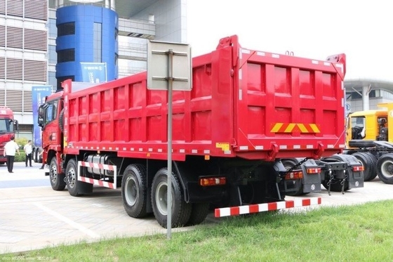 Delong X3000 8X4 6x4 8.4m Dump Truck Automatic Air Conditioner Engine Capacity 8L