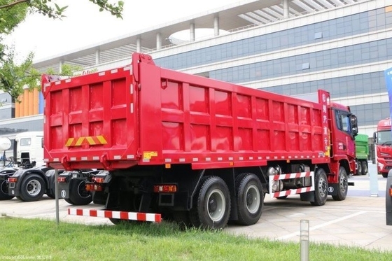 Delong X3000 8X4 6x4 8.4m Dump Truck Automatic Air Conditioner Engine Capacity 8L