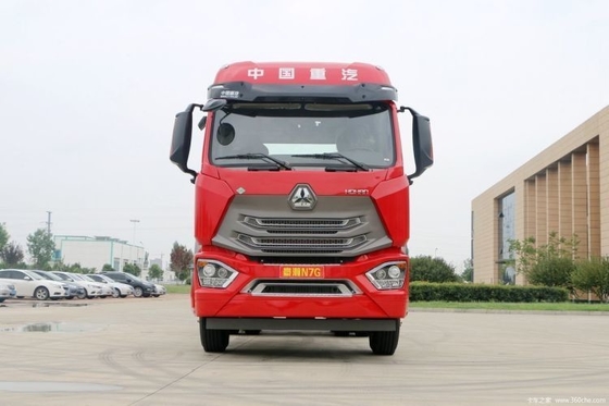 EURO 5 Manual Transmission SinotruK Haohan N7G 4*2 6*4 CHG LNG Special Truck Traction