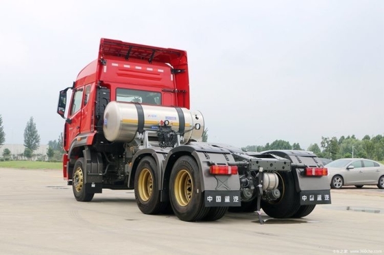 EURO 5 Manual Transmission SinotruK Haohan N7G 4*2 6*4 CHG LNG Special Truck Traction