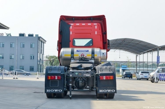 6 Cylinders HOWO TH7 4*2 6*4 Tractor CHG LNG Truck Head for Dangerous Goods Transport