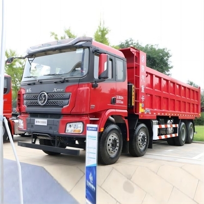 Shaanxi Qi Delong X3000 Stock Second-hand 8X4 Dump Truck 8m Cargo Tank for Heavy Load