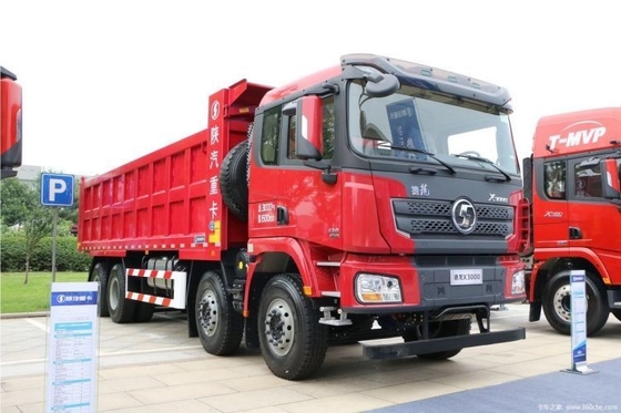 Shaanxi Qi Delong X3000 Stock Second-hand 8X4 Dump Truck 8m Cargo Tank for Heavy Load