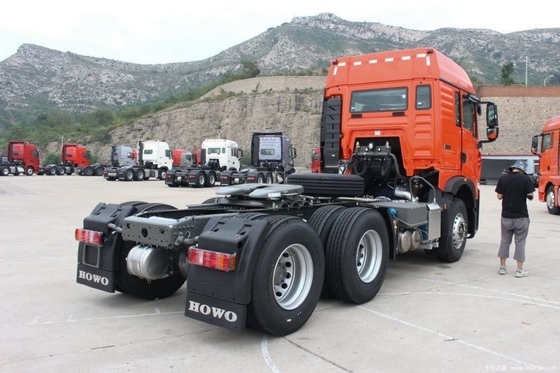 Used HOWO TX7 4*2 6*4 430HP CHG LNG Truck Head with Air Suspension Driver's Seat