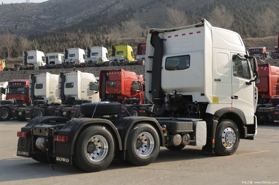 Sinotruk HOWO T7H 440 HP 6X4 Dangerous Goods Tractor Truck Head with ESC and 10 Tires
