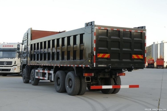 ABS-Equipped Used Dongfeng Tianlong KC Heavy Truck 8X4 371HP Dump Truck with 465 HP