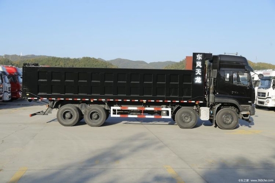 ABS-Equipped Used Dongfeng Tianlong KC Heavy Truck 8X4 371HP Dump Truck with 465 HP