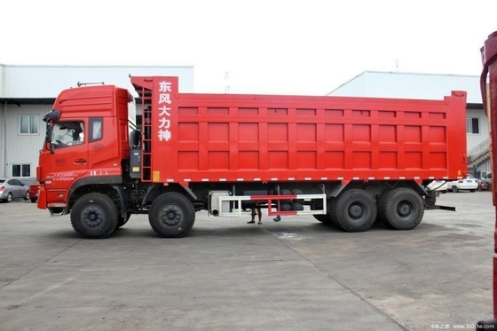 375HP 8X4 Dongfeng Commercial Vehicle 0km Car 8.6m Dump Truck with 451-500HP Horsepower
